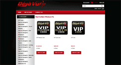 Desktop Screenshot of dejavuvip.com